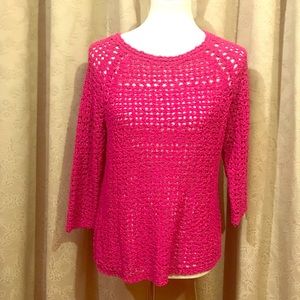 NWT Trisha Texture Pullover by Chico’s